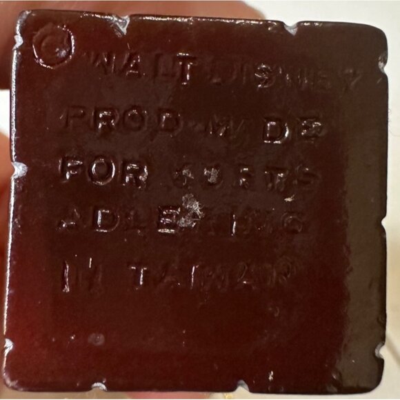 LOT of 2 Disney Walt Disney Ornaments Mickey Mouse Donald Duck Plastic 3.5" Tall - Picture 9 of 10